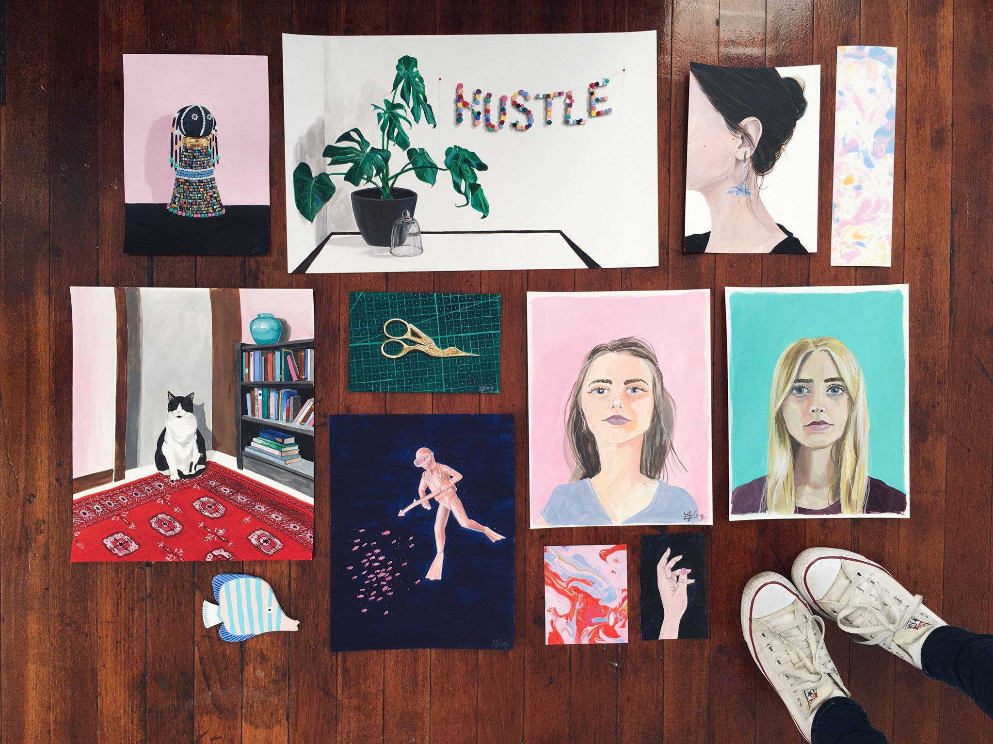 new works layout